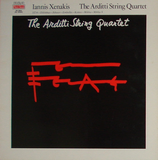 Iannis Xenakis, The Arditti String Quartet – ST/4 LP
