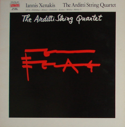 Iannis Xenakis, The Arditti String Quartet – ST/4 LP