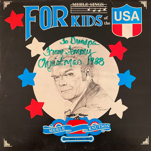 Merle Knutson ‎– For Kids Of The USA LP