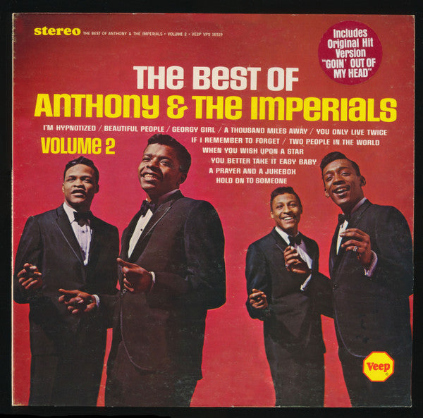 Little Anthony & The Imperials – The Best Of Volume 2 LP
