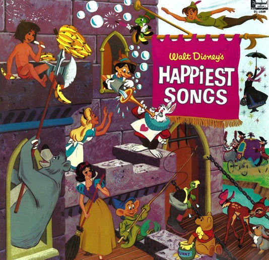 Various – Walt Disney's Happiest Songs LP