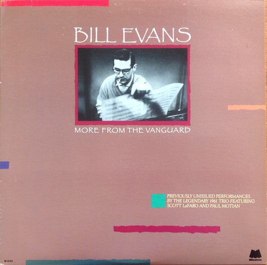 Bill Evans - More From The Vanguard LP