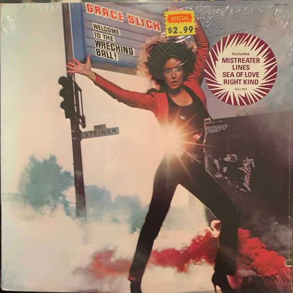 Grace Slick - Welcome To The Wrecking Ball LP