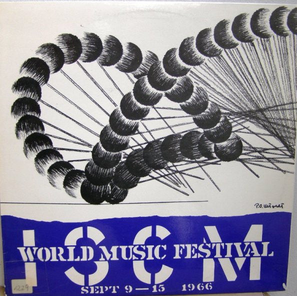 Various Artists ‎– ISCM World Music Festival Sept 9-15 1966 LP