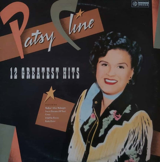 Patsy Cline ‎– 12 Greatest Hits LP