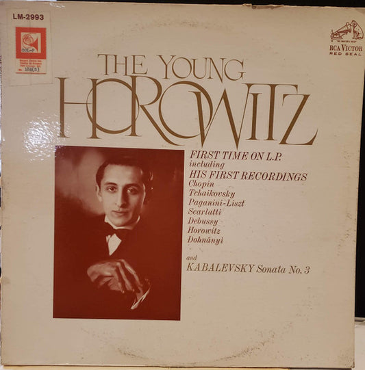 Vladimir Horowitz – The Young Horowitz LP
