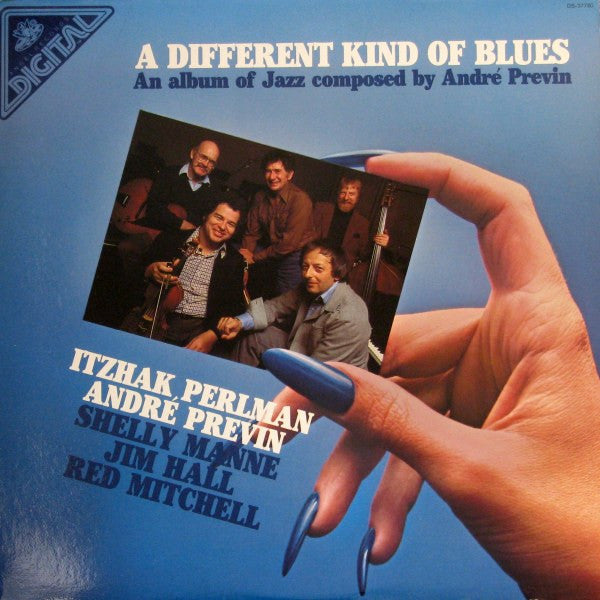 Itzhak Perlman / Andre Previn - A Different Kind Of Blues LP