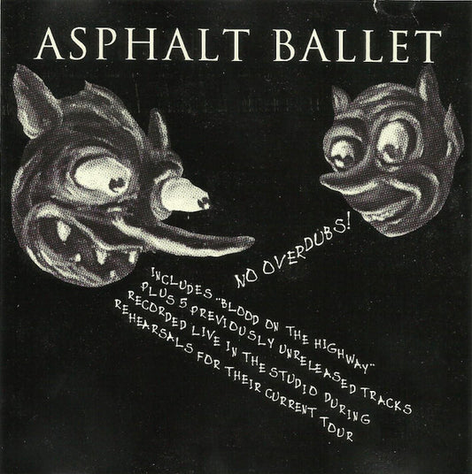 Asphalt Ballet – Blood On The Highway Promo CD