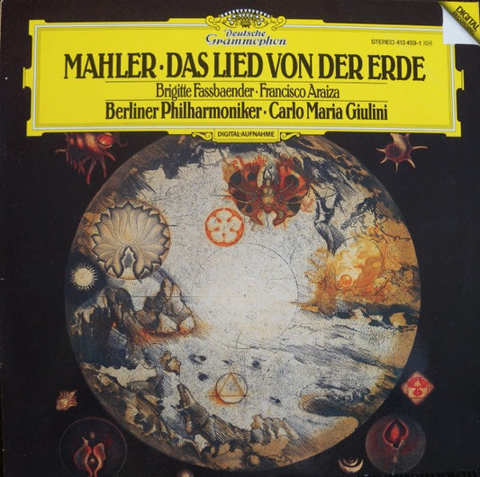 Mahler, Brigitte Fassbaender, Francisco Araiza, Berliner Philharmoniker, Carlo Maria Giulini - Das Lied Von Der Erde LP
