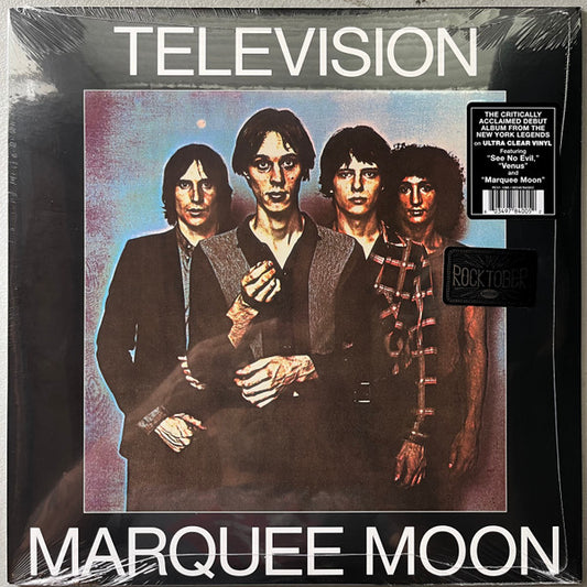 Television – Marquee Moon (clear vinyl reissue) LP