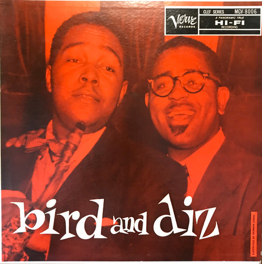 Charlie Parker And Dizzy Gillespie – Bird And Diz LP