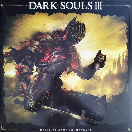 Yuka Kitamura, Tsukasa Saitoh, Motoi Sakuraba, Nobuyoshi Suzuki - Dark Souls III (Yellow with White Splatter) 2LP