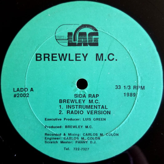 Brewley M.C. – Sida Rap 12"