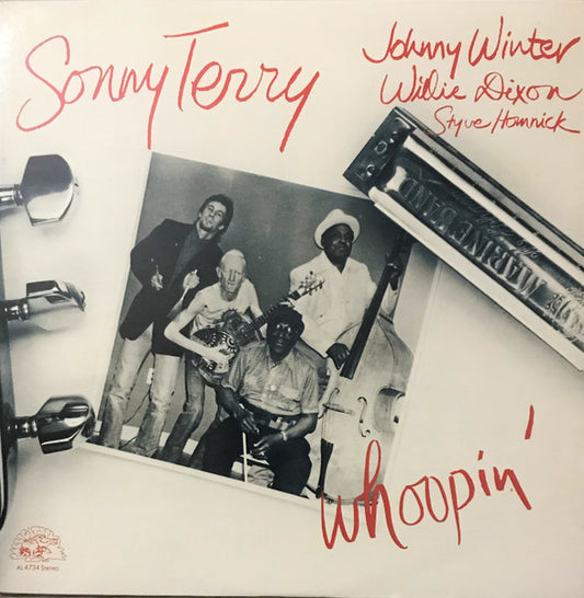 Sonny Terry / Johnny Winter / Willie Dixon / Styve Homnick – Whoopin' LP