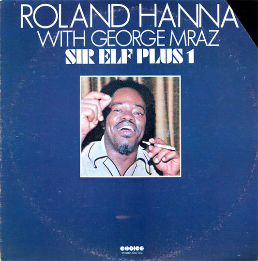 Roland Hanna with George Mraz - Sir Elf Plus 1 LP
