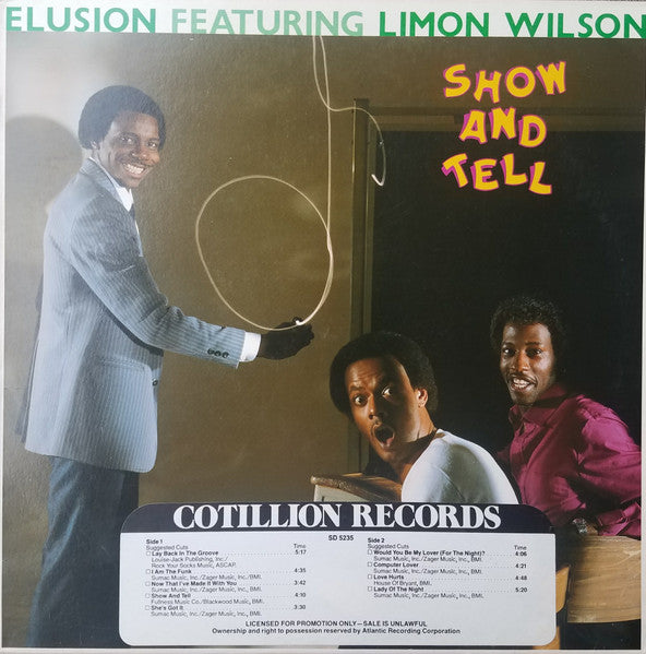 Elusion / Limon Wilson – Show And Tell LP