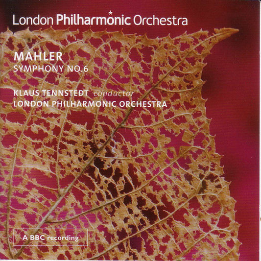 Mahler, Klaus Tennstedt - Symphony No. 6 CD