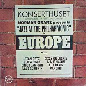 Various – Norman Granz Presents Jazz At The Philharmonic In Europe (Japan Pressing) LP