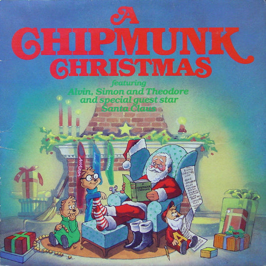 Alvin & The Chipmunks - A Chipmunk Christmas LP