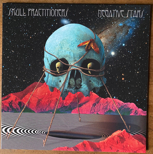 Skull Practitioners – Negative Stars (Brown w/ White Splatter) LP