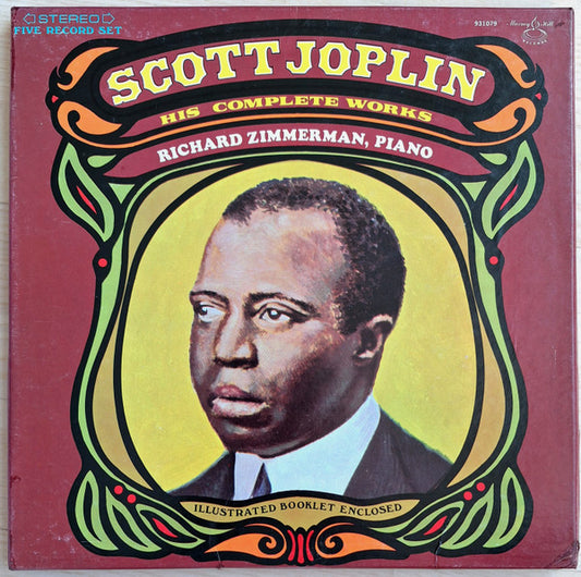Scott Joplin, Richard Zimmerman – Scott Joplin / His Complete Works LP