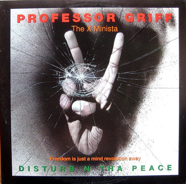 Professor Griff – The X Minista (Promo Copy) LP