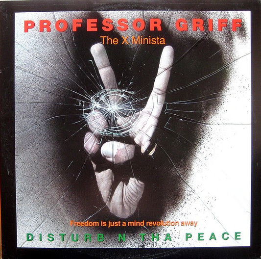 Professor Griff – The X Minista (Promo Copy) LP