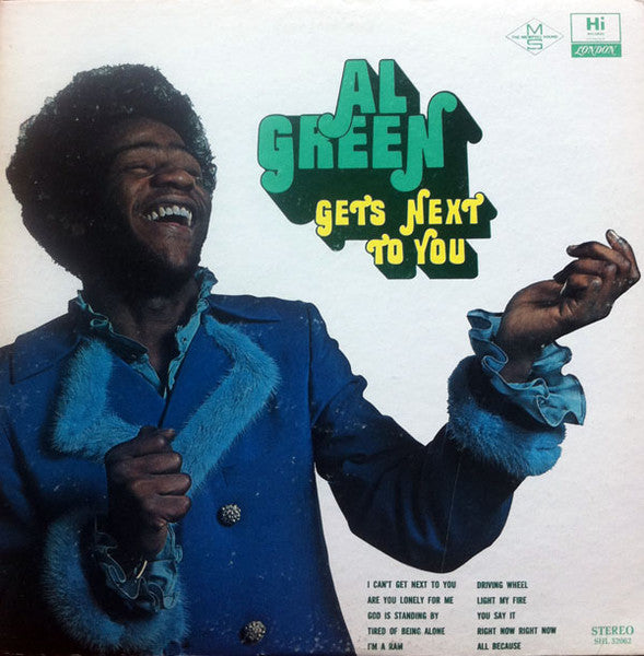 Al Green - Get's Next To You LP