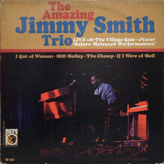 Jimmy Smith Trio – Live At The Village Gate LP