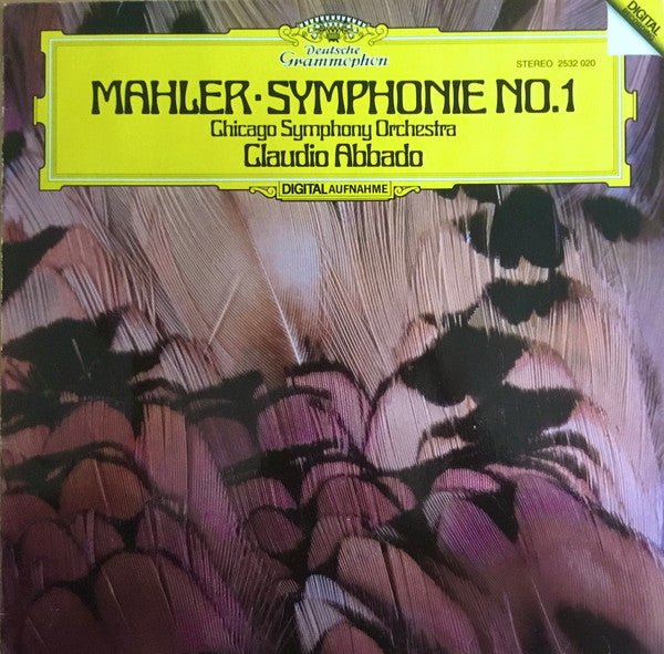 Mahler - Chicago Symphony Orchestra / Claudio Abbado – Symphonie No. 1 LP