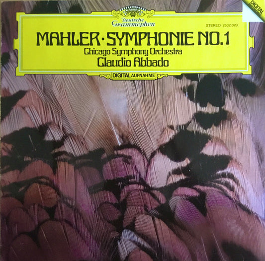 Mahler - Chicago Symphony Orchestra / Claudio Abbado – Symphonie No. 1 LP