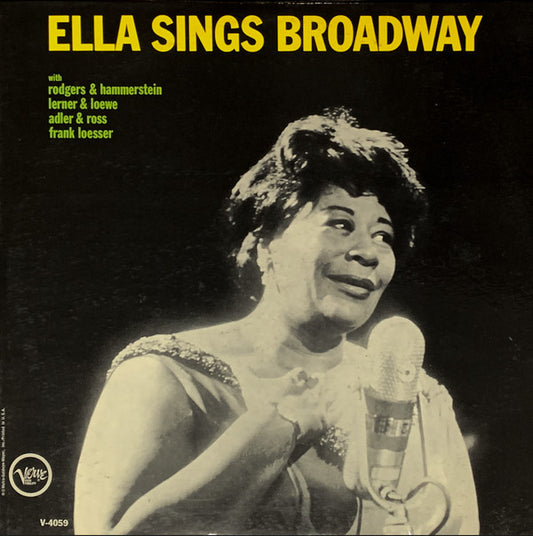 Ella Fitzgerald – Ella Sings Broadway LP