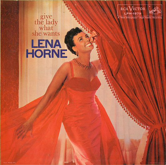 Lena Horne - Give The Lady What She Wants LP