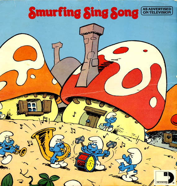 The Smurfs – Smurfing Sing Song LP