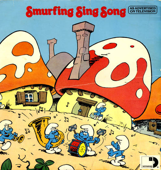 The Smurfs – Smurfing Sing Song LP