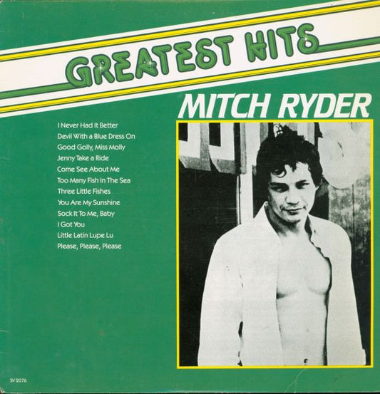 Mitch Ryder – Greatest Hits LP