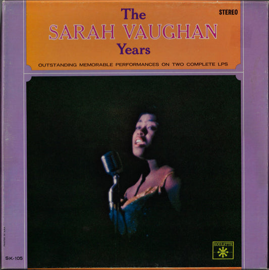 Sarah Vaughan – The Sarah Vaughan Years 2LP Boxset