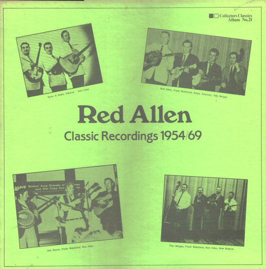 Red Allen ‎– Classic Recordings, 1954-1969 LP