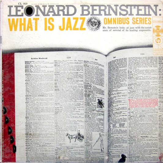 Leonard Bernstein – What Is Jazz LP