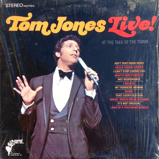 Tom Jones – Tom Jones Live! At The Talk Of The Town LP
