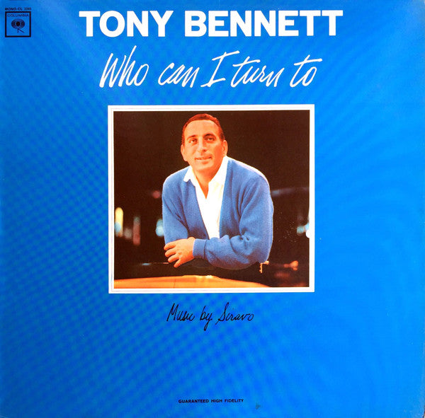 Tony Bennett – Who Can I Turn To LP