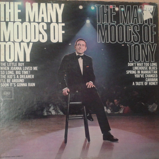 Tony Bennett - The Many Moods Of Tony LP