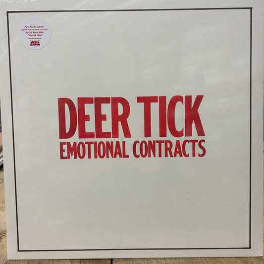 Deer Tick – Emotional Contracts (Red & Black Blob) LP