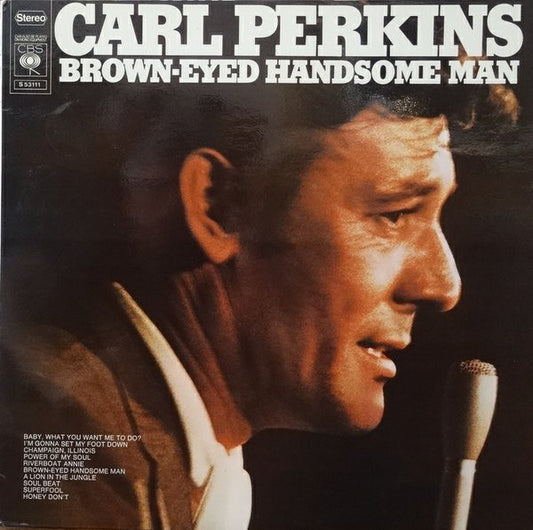 Carl Perkins – Brown-Eyed Handsome Man LP
