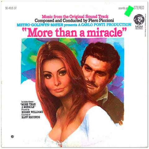 Piero Piccioni – More Than A Miracle (Music From The Original Sound Track) LP