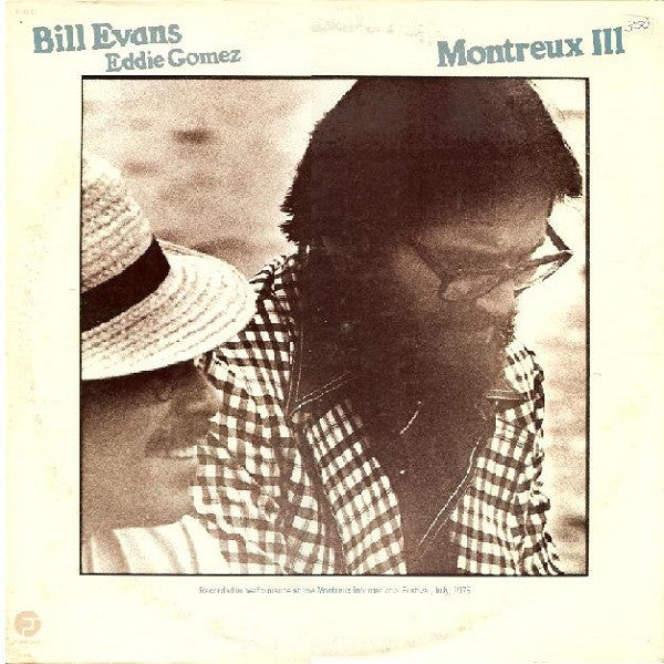 Bill Evans & Eddie Gomez - Montreux III LP