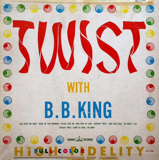 B.B. King – Twist With B.B. King LP