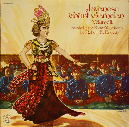 Gamelan Kraton Yogyakarta - Javanese Court Gamelan Volume III LP