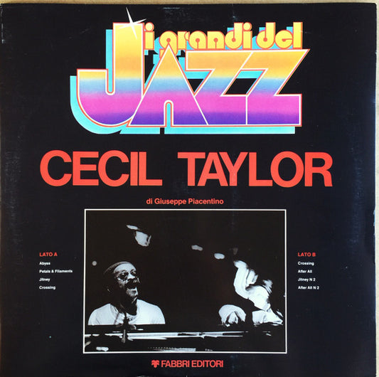 Cecil Taylor – Cecil Taylor LP