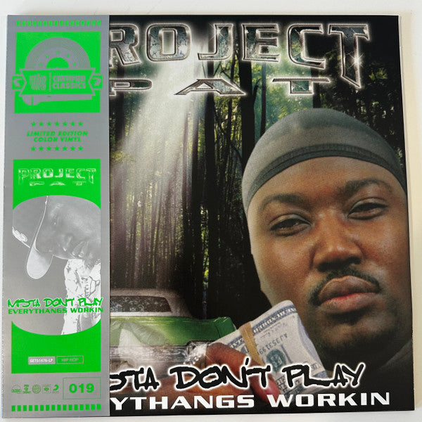 Project Pat – Mista Don't Play Everythangs Workin (Clear/slime vinyl) 2LP